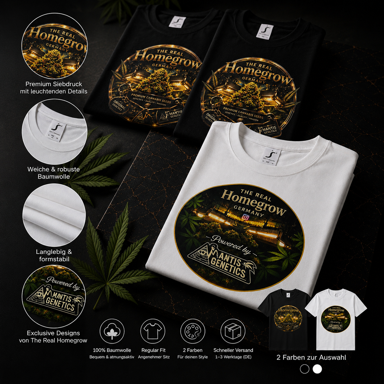 T-Shirts The Real Homegrow Germany