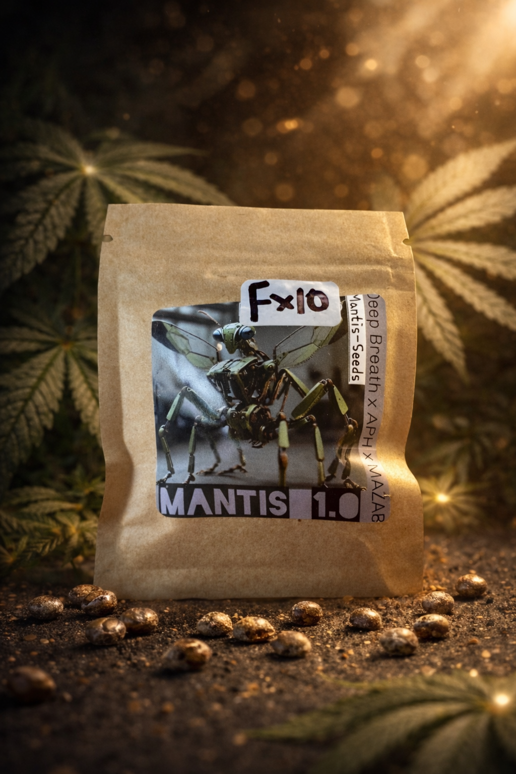 Premium Mantis Seeds - Deep Breath x APH x Mazar - Feminized - 6 Pc‘s