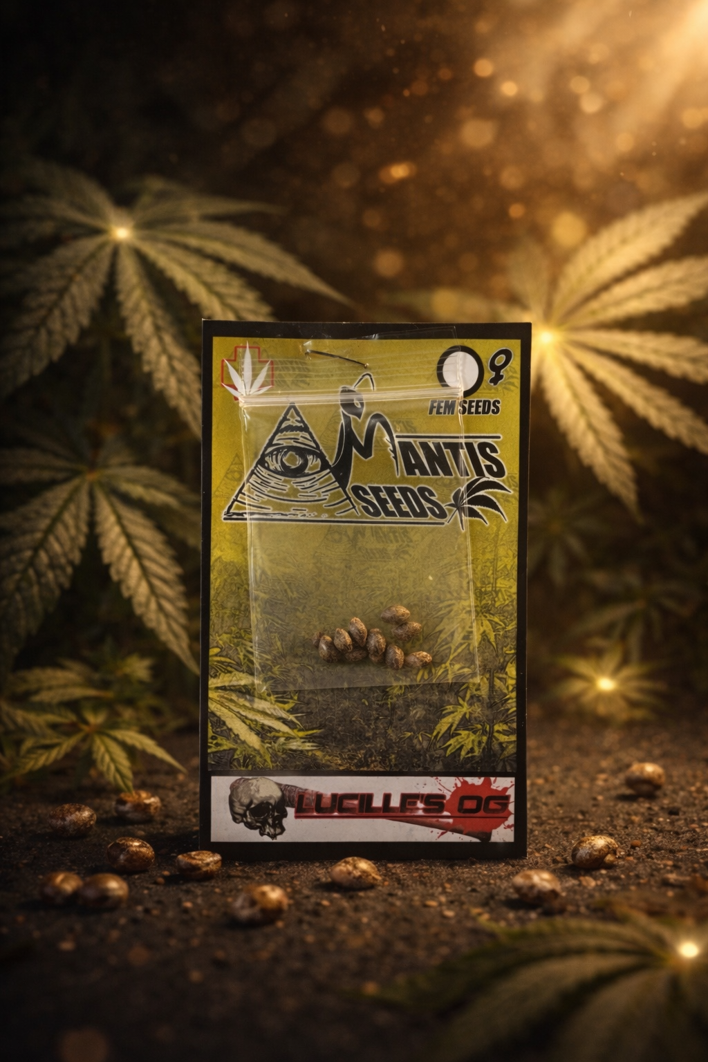 Premium Mantis Seeds - Lucilles OG Feminized - 6 Pc‘s
