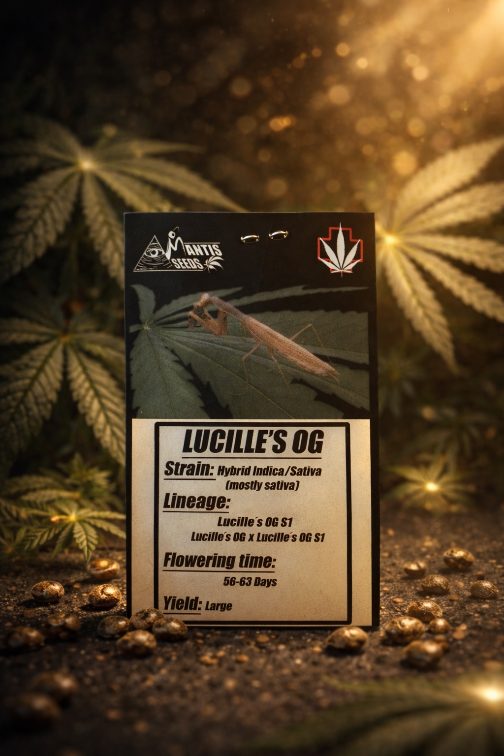 Premium Mantis Seeds - Lucilles OG Feminized - 6 Pc‘s