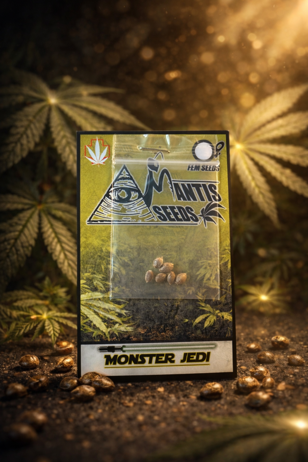 Premium Mantis Seeds - Monster Jedi Feminized - 6 Pc‘s