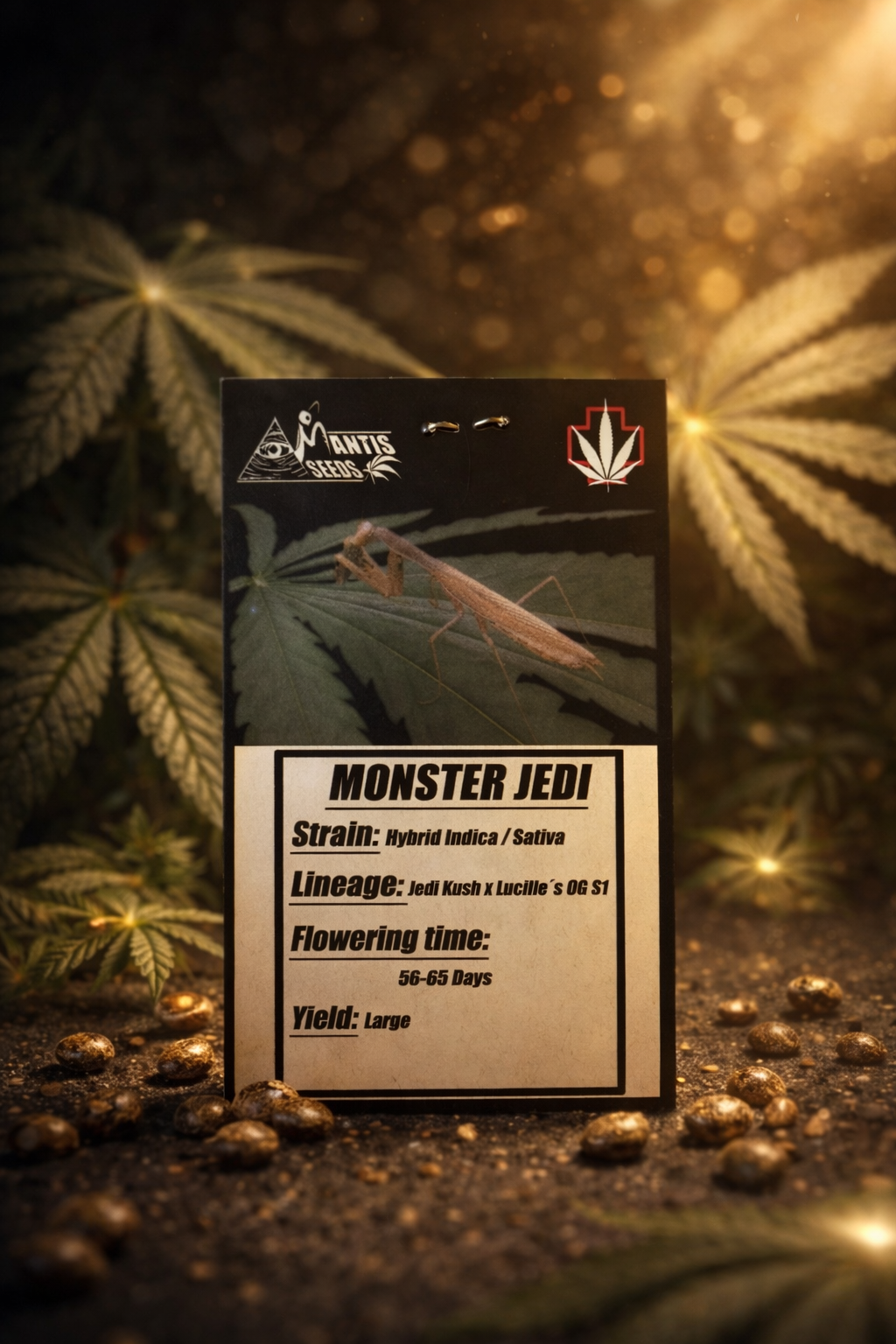 Premium Mantis Seeds - Monster Jedi Feminized - 6 Pc‘s