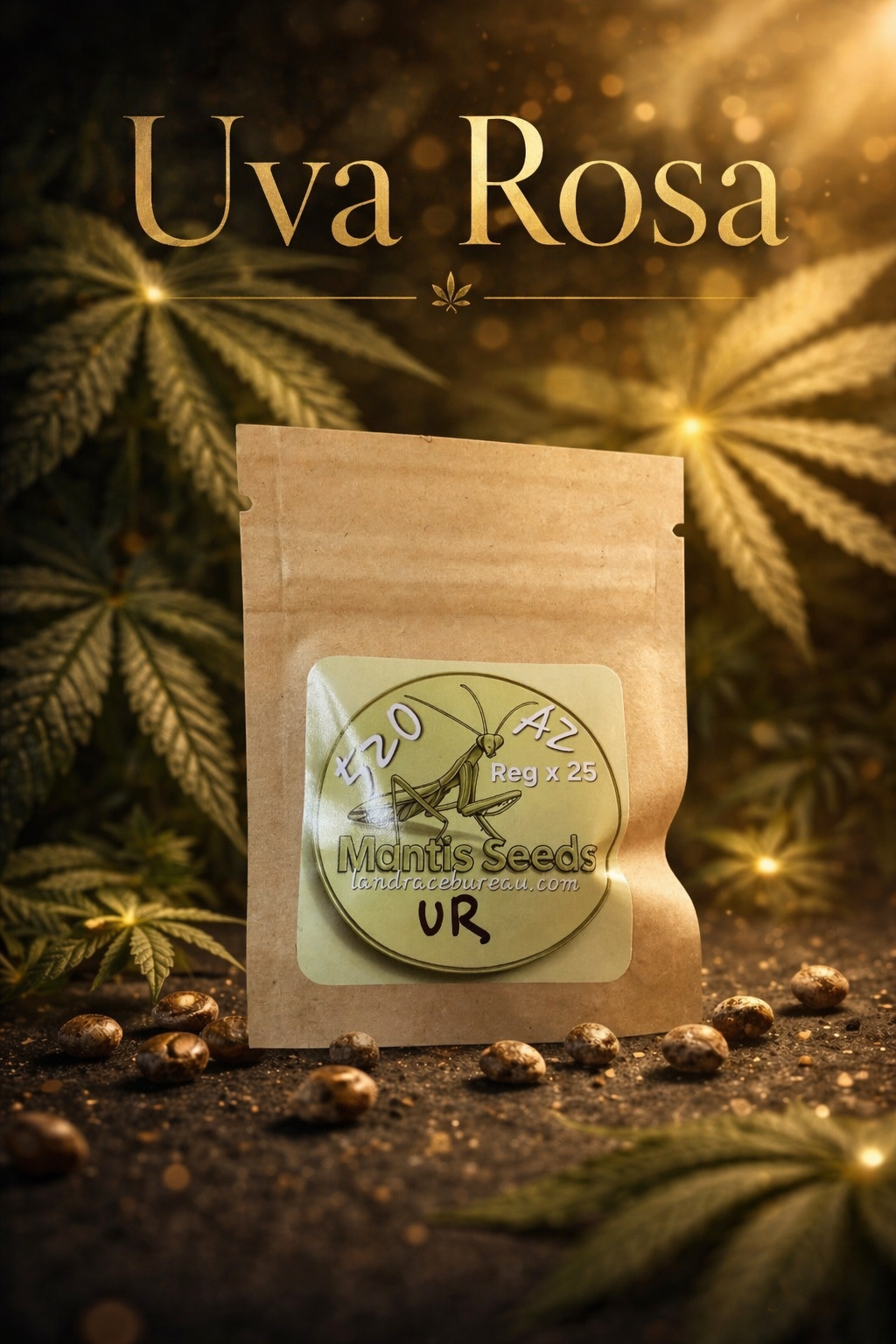 Premium Mantis Seeds - Uva Rosa - Regular - 6 Pc‘s