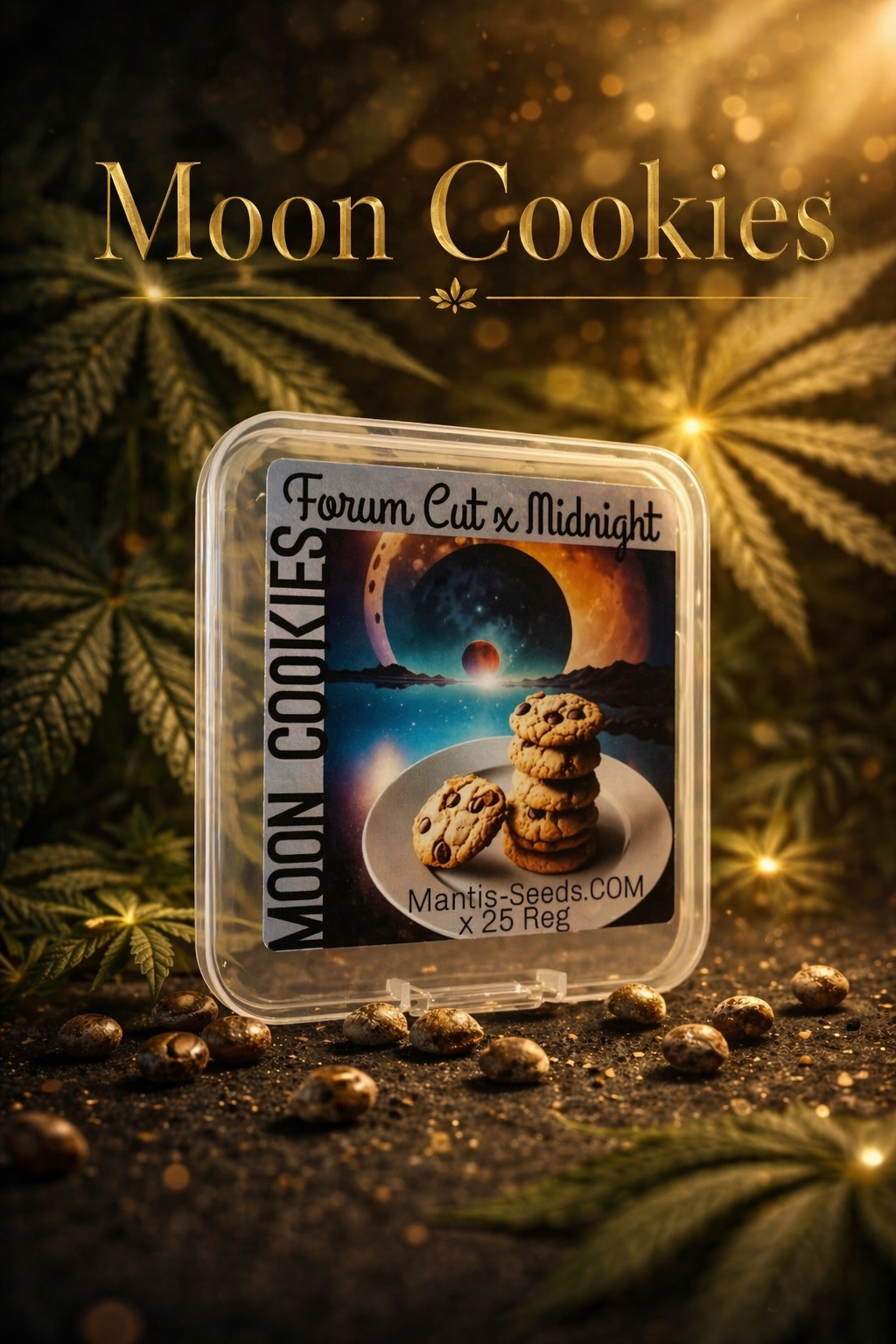 Premium Mantis Seeds - Moon Cookies - Regular - 6 Pc‘s
